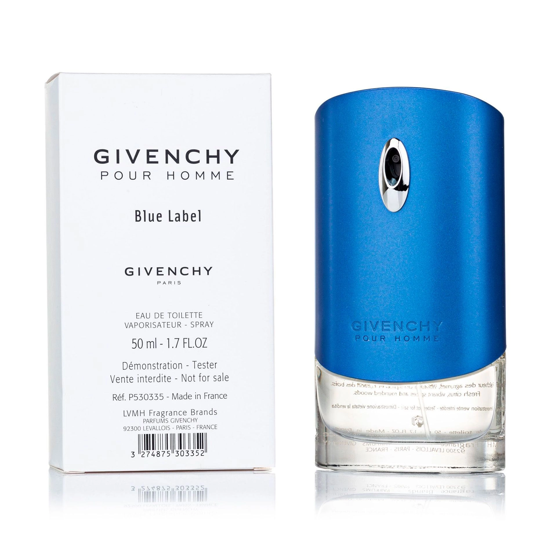 Givenchy Blue Label Туалетная вода мужская, 50 мл (ТЕСТЕР) - фото N2