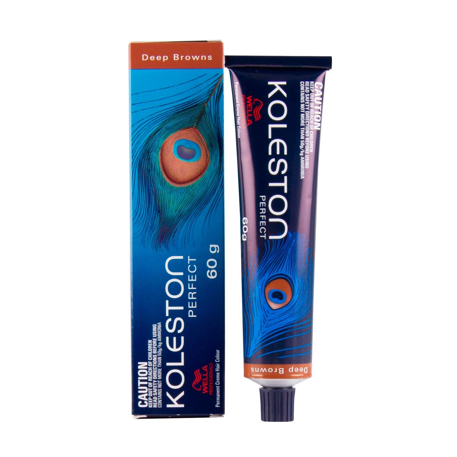 Wella Professionals Стойкая крем-краска для волос Koleston Perfect Deep Browns, холодная цветовая палитра, 5/75, 60 мл - фото N1