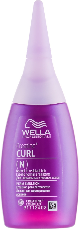 Wella Professionals Лосьйон CREATINE + Curl для завивки нормального та жорсткого волосся 250мл - фото N1