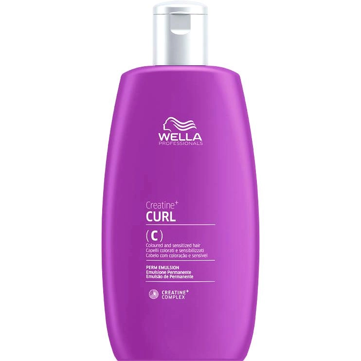 Wella Professionals Лосьон CREATINE + Curl для завивки окрашенных и чувствительных волос 250мл - фото N1