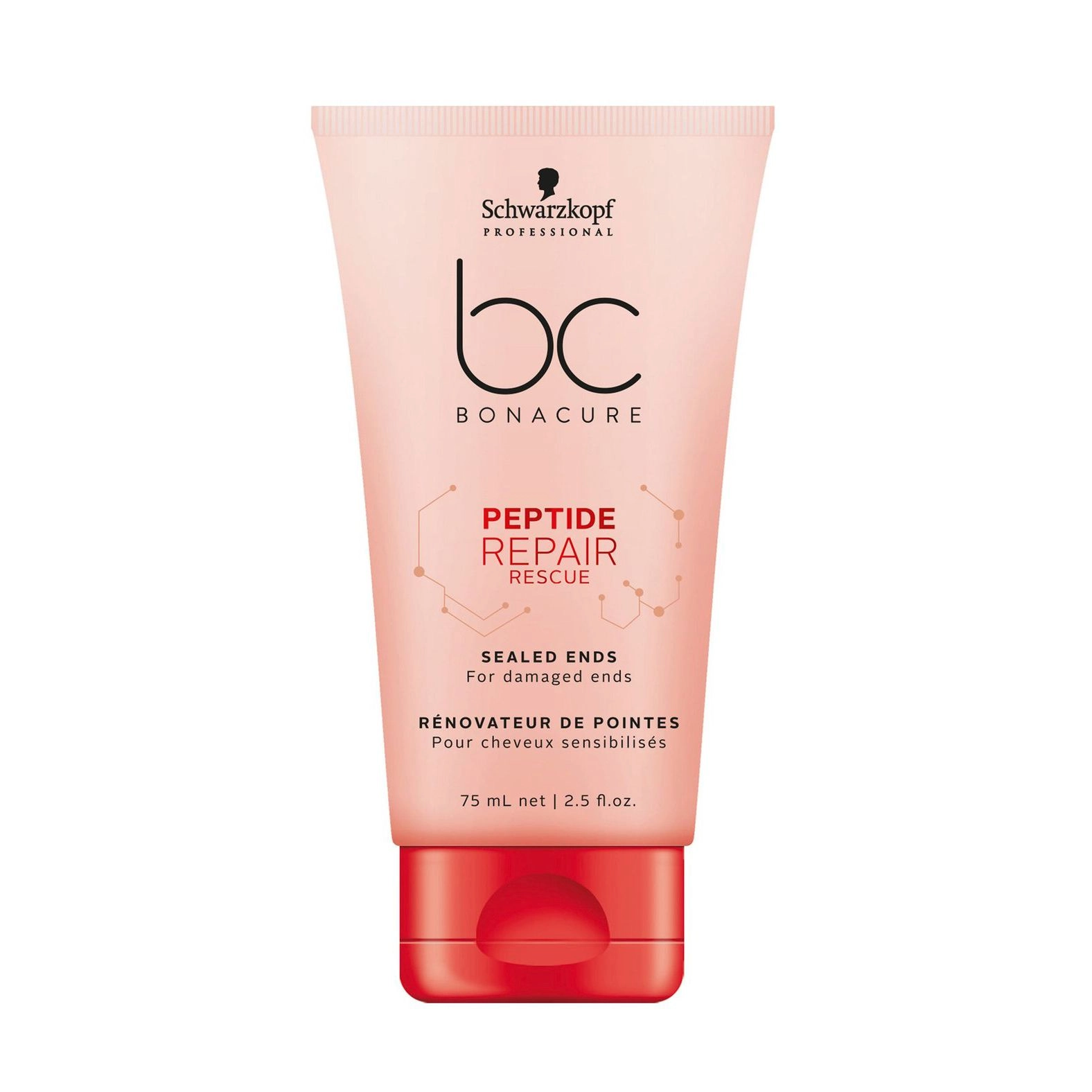 Schwarzkopf Professional Засіб BC Bonacure Repair Rescue Відновлюючий для кінчиків волосся, що січуться 75 мл - фото N1