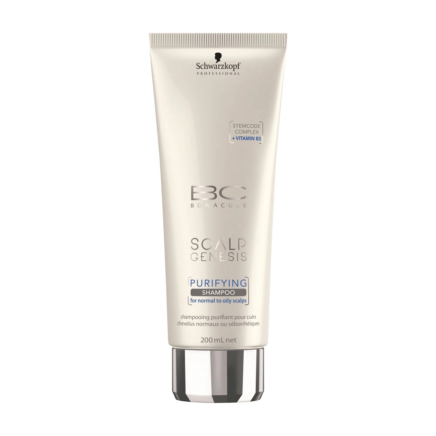 Schwarzkopf Professional Шампунь для волос BC Scalp Genesis Purifying Shampoo для глубокого очищения, 200 мл - фото N1