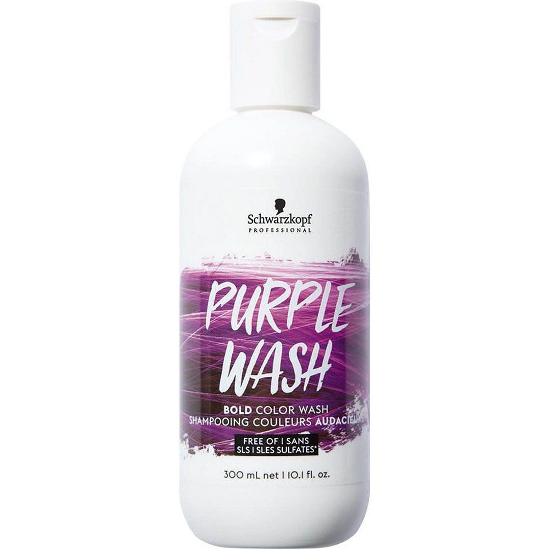 Schwarzkopf Professional Пигментированный Шампунь Color Wash Purple для волос Фиолетовый 300 мл - фото N1