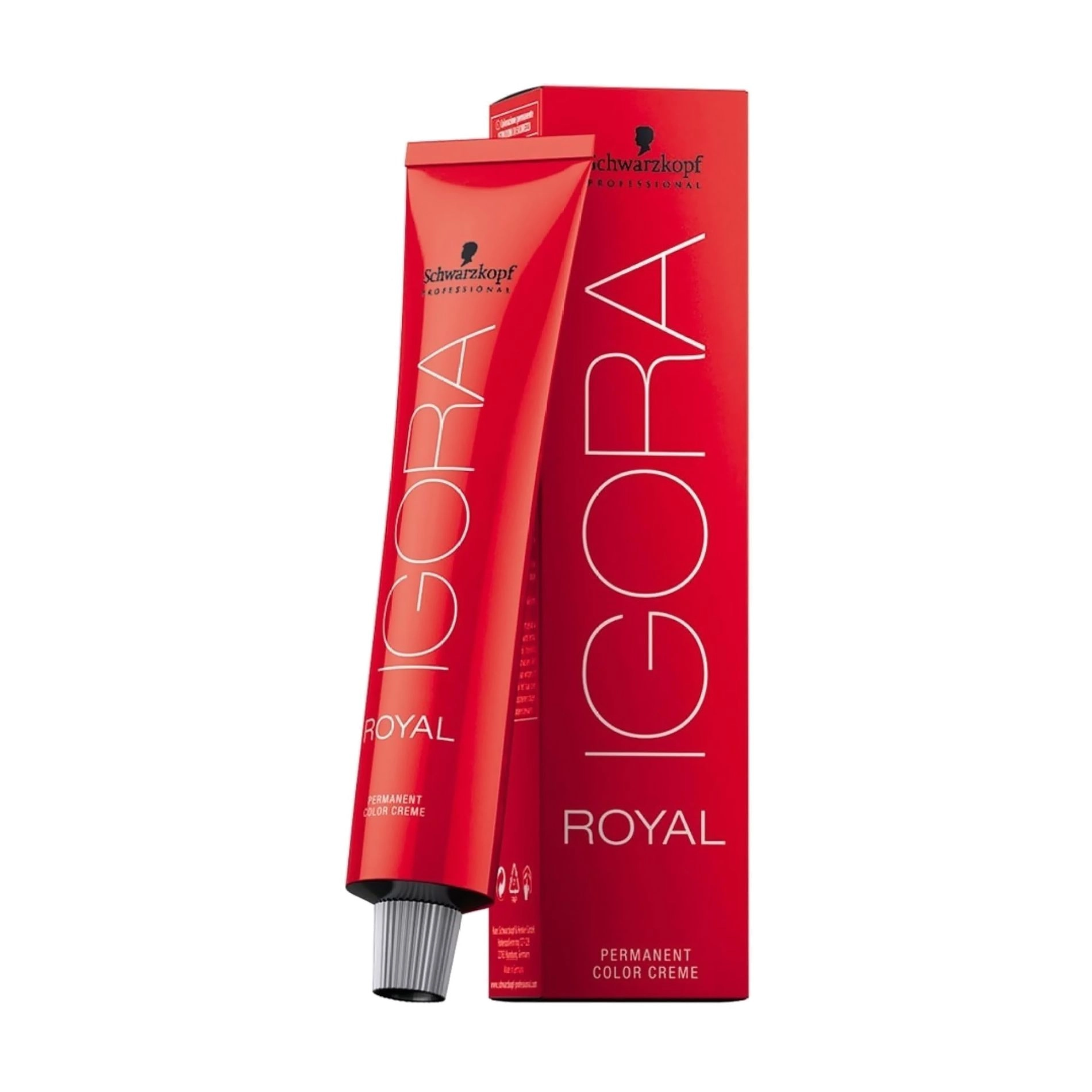 Schwarzkopf Professional Крем-краска для волос Igora Royal Permanent Color Creme 5-5 Светло-коричневый золотистый, 60 мл - фото N1