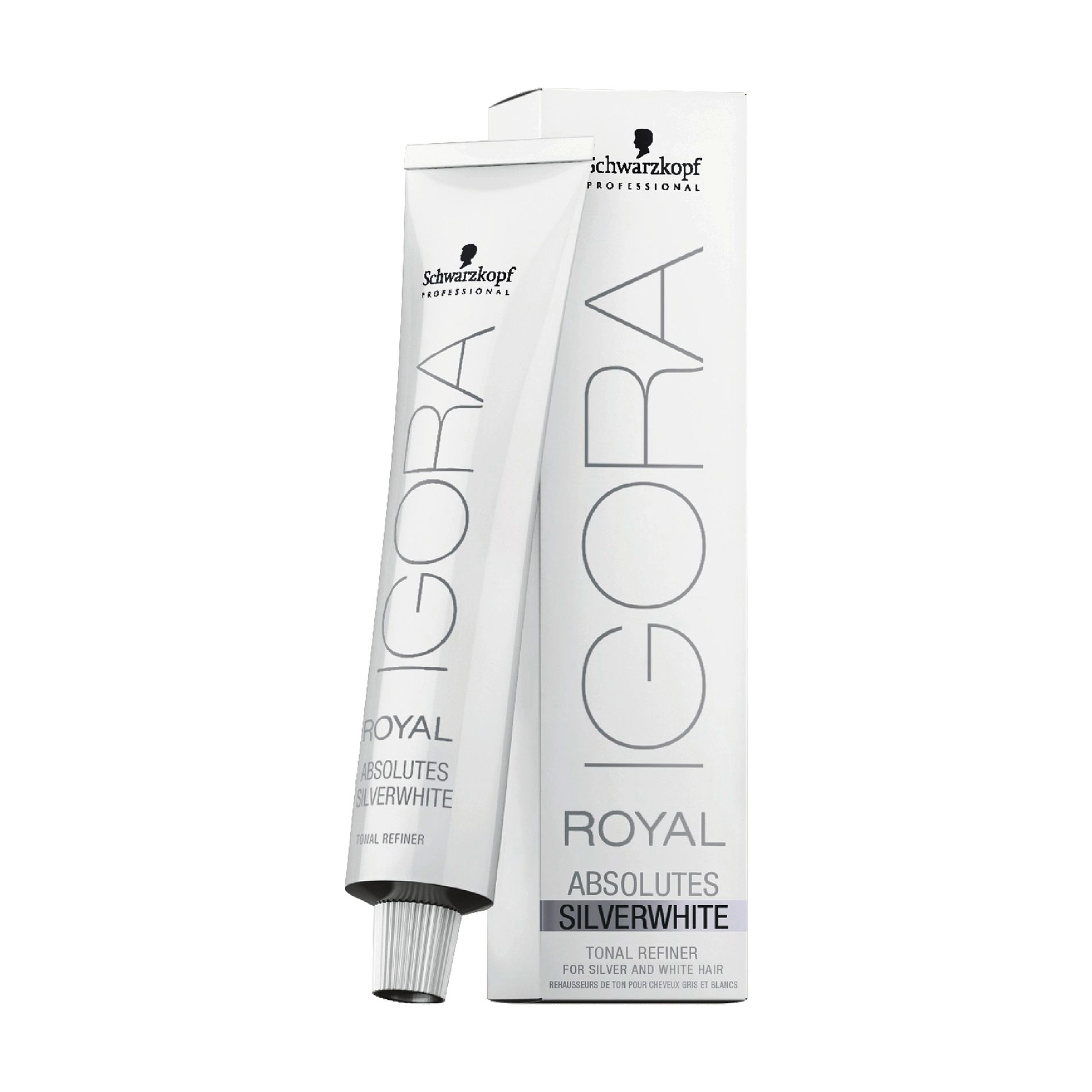 Schwarzkopf Professional Тонувальна фарба для волосся Igora Royal Absolutes SilverWhite Slate Grey, 60 мл - фото N1