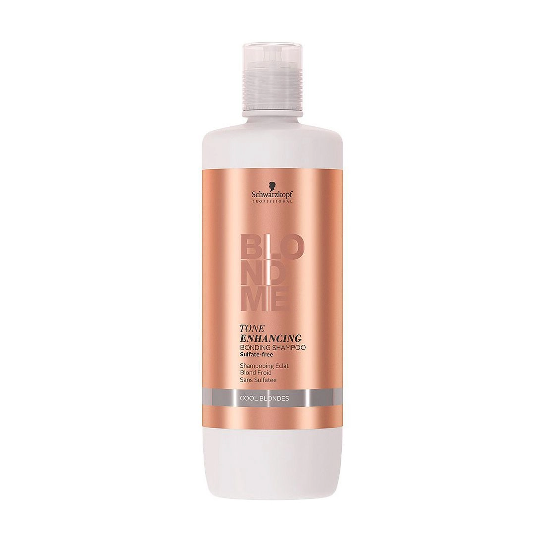 Schwarzkopf Professional Шампунь для холодных оттенков волос BlondMe Tone Enhancing Bonding Shampoo Color Blonde, 1 л - фото N1