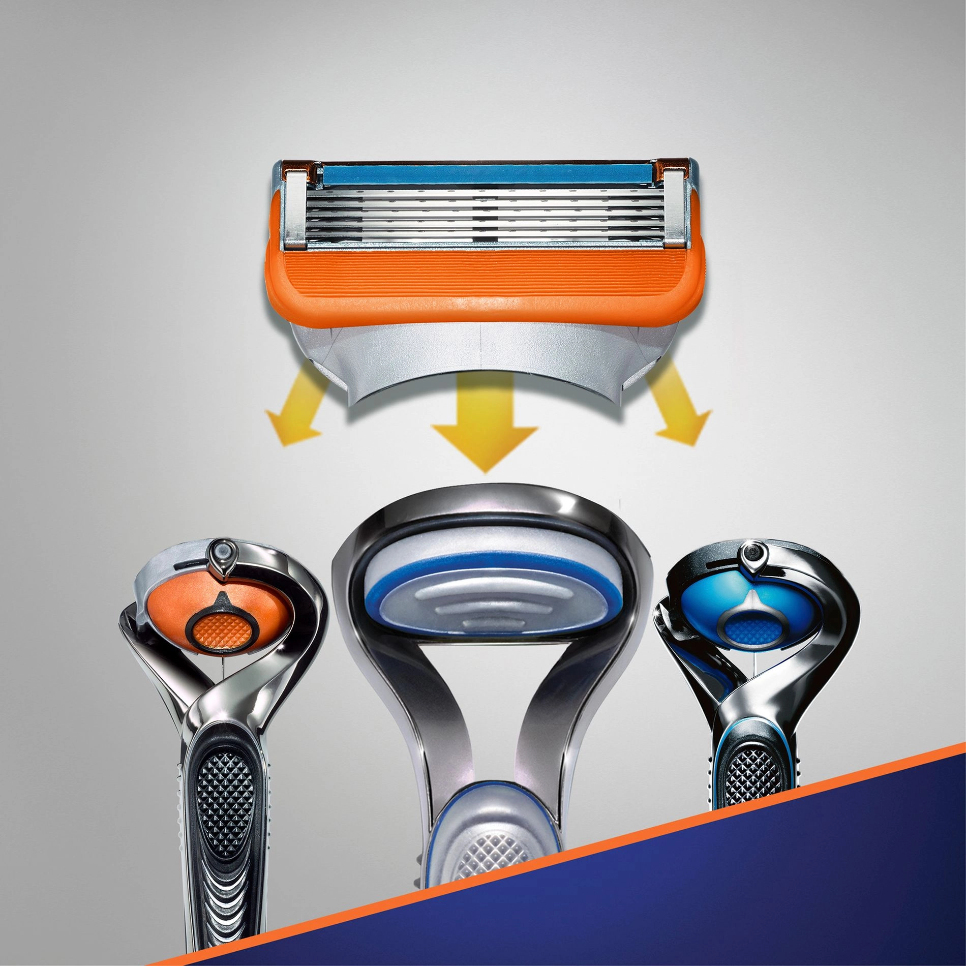 Змінні картриджі для гоління чоловічі - Gillette Fusion 5, 2 шт - фото N8