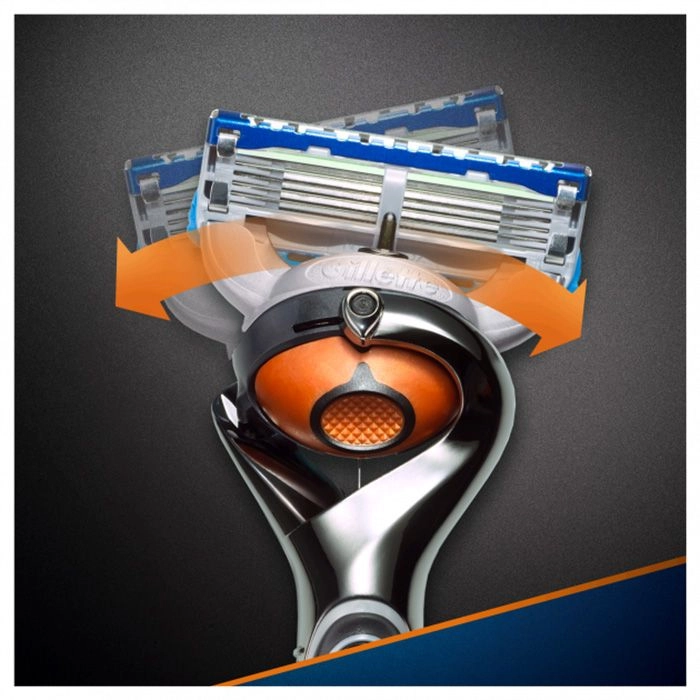 Бритва чоловіча с 1 сменным картриджем - Gillette Fusion 5 ProGlide Power - фото N5