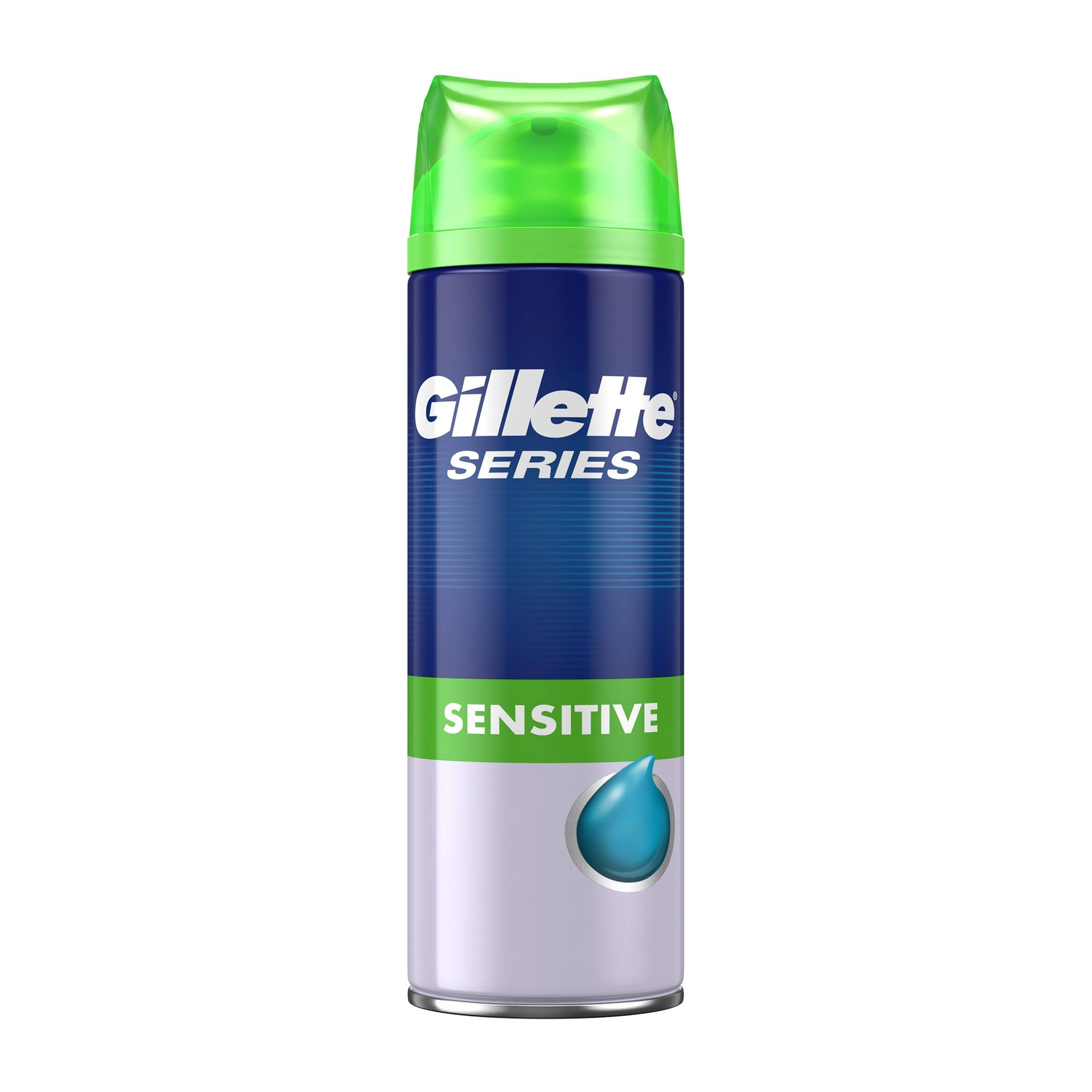 Gillette Мужской гель для бритья Series Sensitive Skin для чувствительной кожи - фото N1