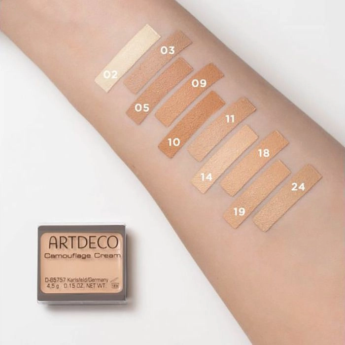 Artdeco Водостійкий маскувальний крем-консилер Camouflage Cream Concealer 03 Iced Coffee, 4.5 г - фото N2