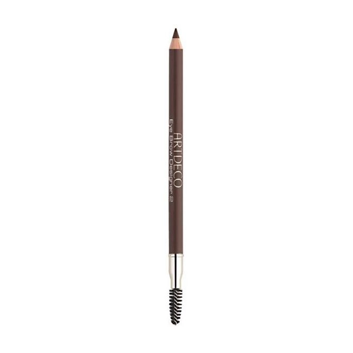 Artdeco Олівець для брів Eyebrow Designer с щеточкой 02 Dark з вбудованою щіточкою, 1 г - фото N1