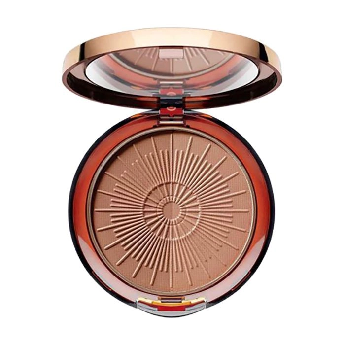 Бронзова пудра для обличчя - Artdeco Bronzing Powder Compact Long Lasting, 30 Terracotta, 10 г - фото N1