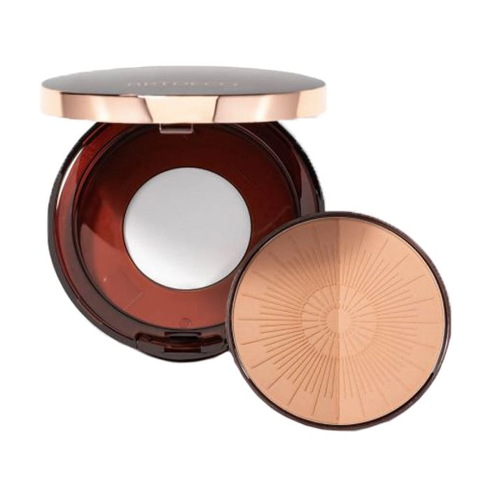 Бронзовая пудра для лица - Artdeco Bronzing Powder Compact Long Lasting, 30 Terracotta, 10 г - фото N3