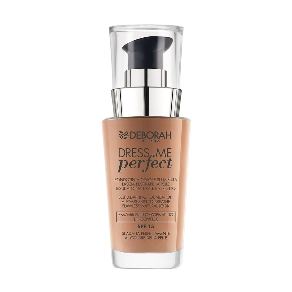 Deborah Тональная основа для лица Dress Me Perfect Foundation SPF15, 30 мл - фото N1