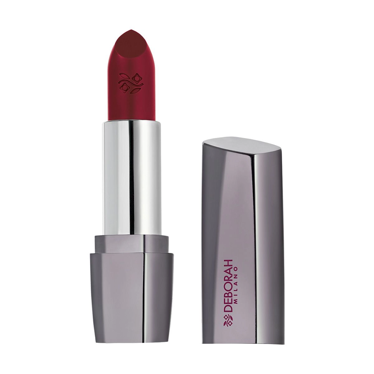 Deborah Стойкая помада для губ Milano Red Long Lasting Lipstick 12 Red Brownie, 6 г - фото N1