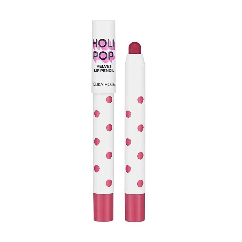 Holika Holika Матова помада-олівець для губ Holi Pop Velvet Lip Pencil, 1.7 г - фото N1