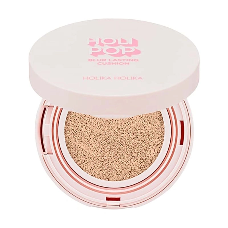 Holika Holika Матувальний кушон для обличчя Holi Pop Blur Lasting Cushion 03 Sand Blur, 13 г - фото N1