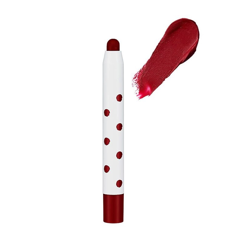 Holika Holika Матова помада-олівець для губ Holi Pop Velvet Lip Pencil RD06 Wine, 1.7 г - фото N2