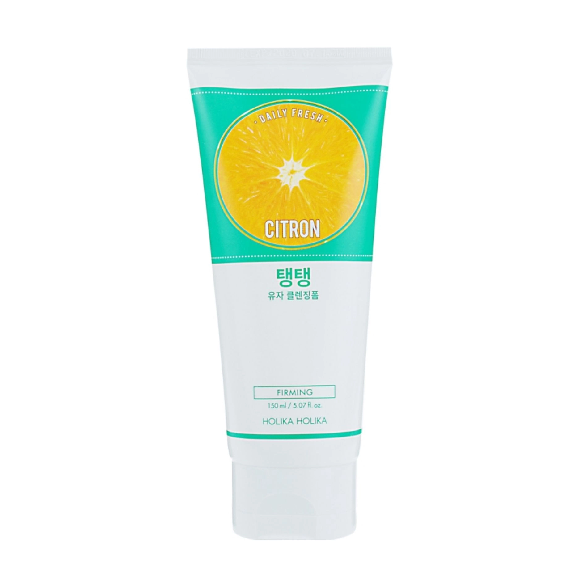 Holika Holika Очищающая пенка для лица Daily Fresh Citron Cleansing Foam, 150 мл - фото N1