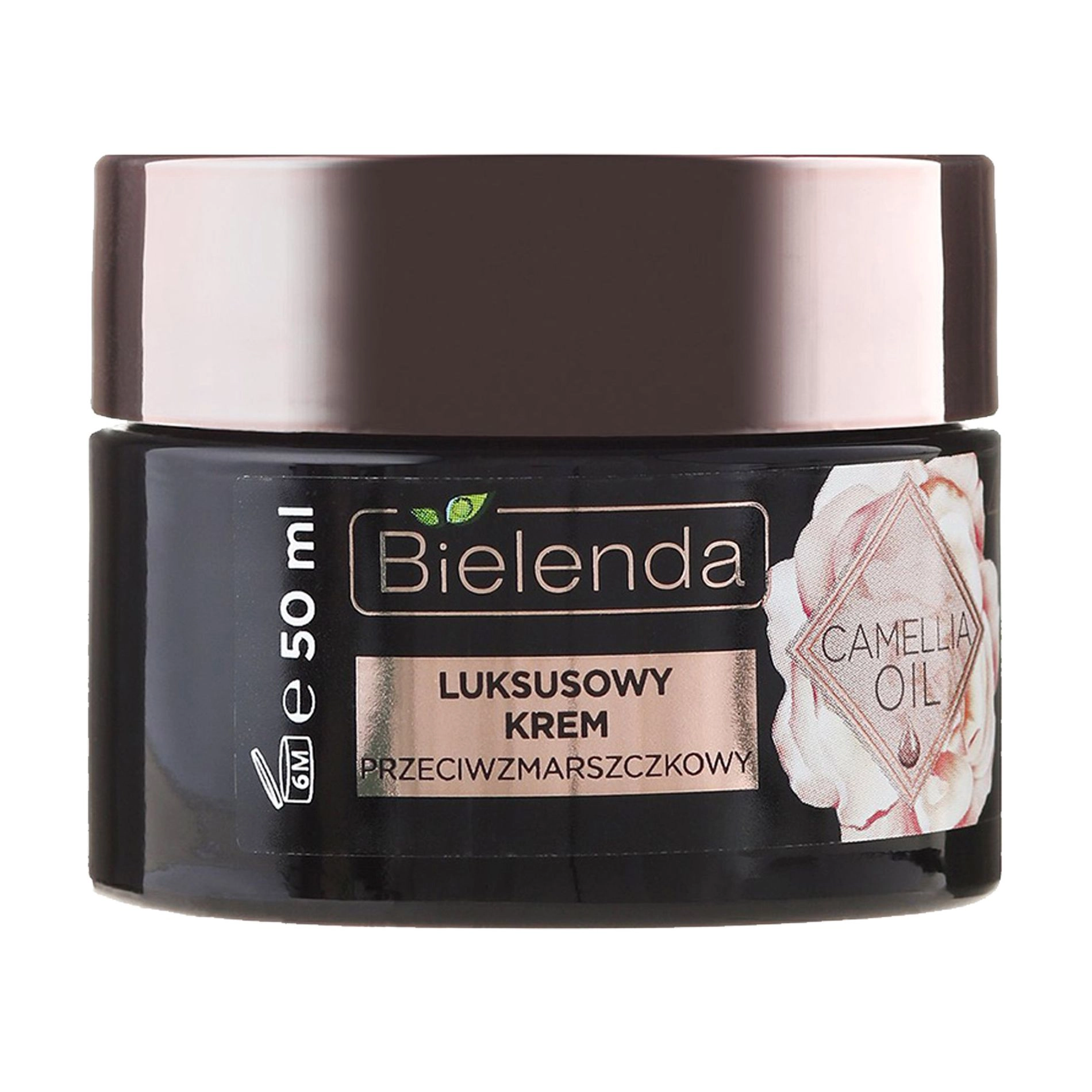 Bielenda Крем-концентрат для обличчя CAMELLIA OIL проти зморшок день/ніч 40+, 50мл - фото N2