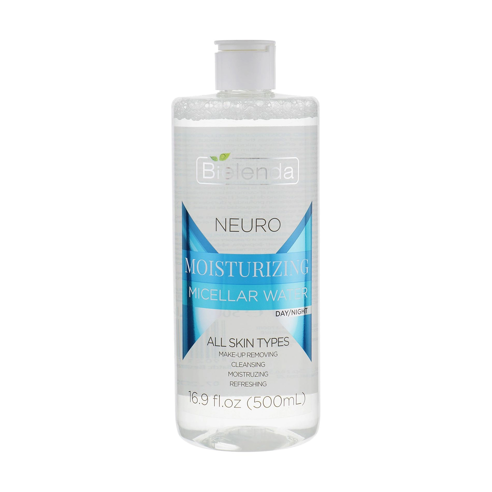 Bielenda Мицеллярная вода Neuro Moisturizing Micellar Water Увлажняющая, 500мл - фото N1