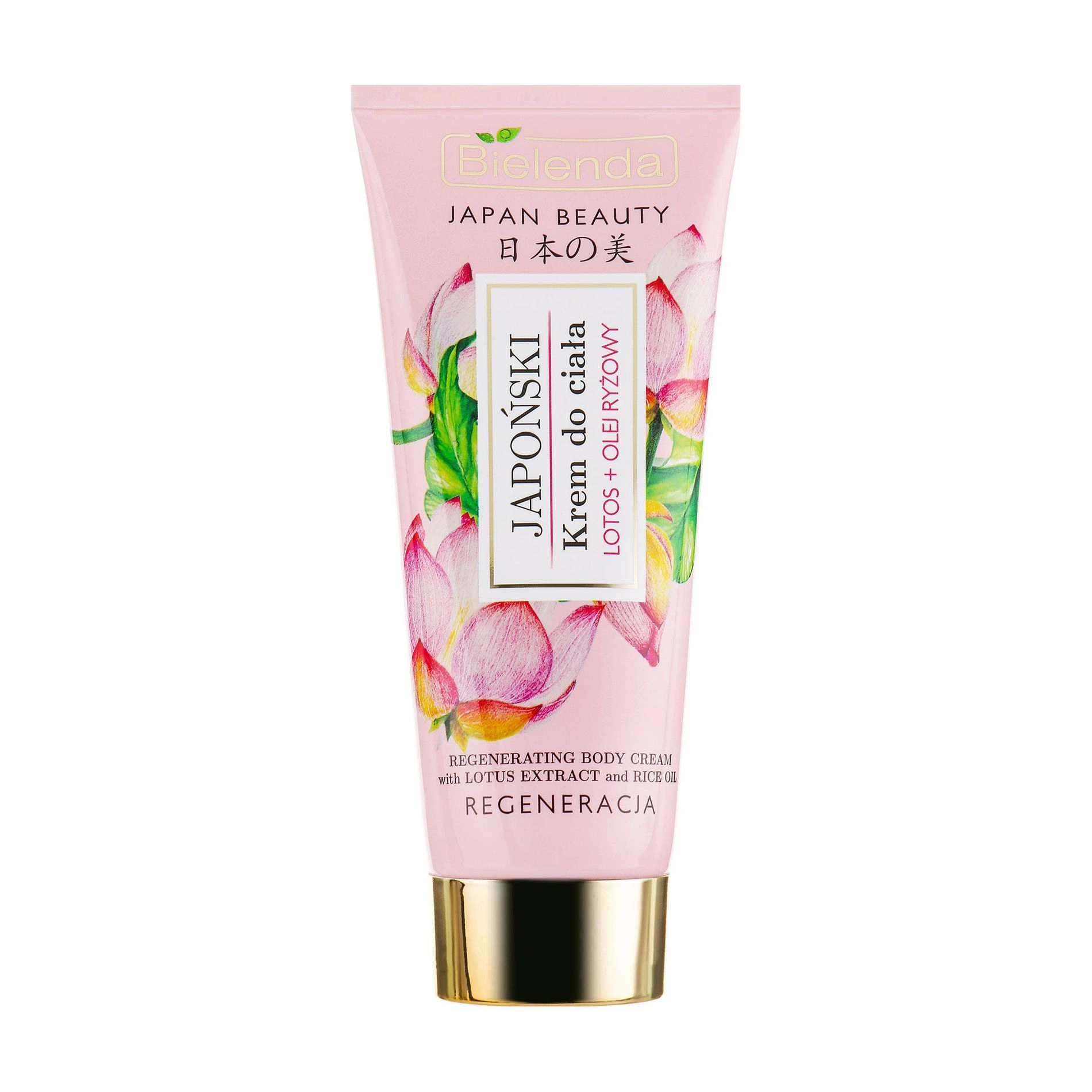 Bielenda Крем для тела Japan beauty экстракт лотоса и рисовое масло, 200мл - фото N1