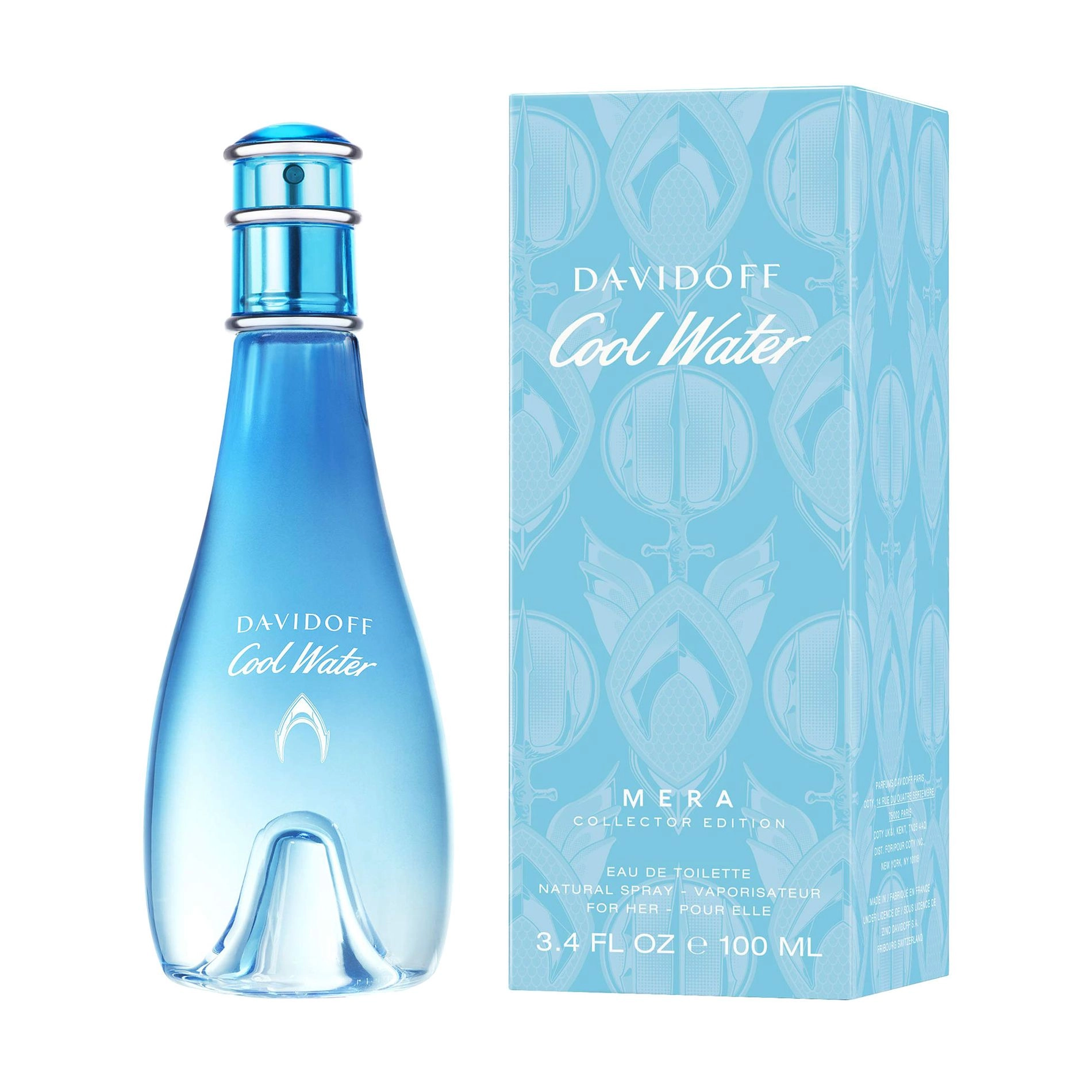 Davidoff Cool Water Mera Collector Edition Туалетная вода женская, 100 мл - фото N1