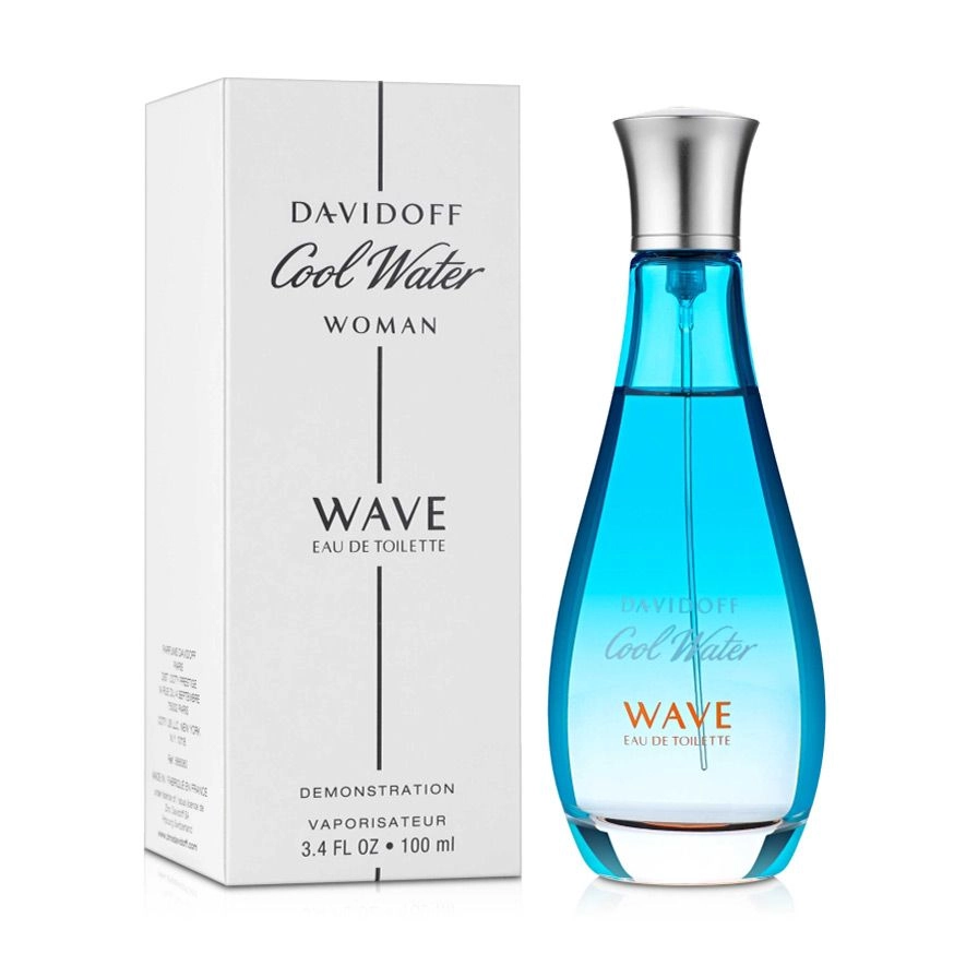 Davidoff Cool Water Wave Woman 2018 Туалетная вода женская, 100 мл (ТЕСТЕР) - фото N2