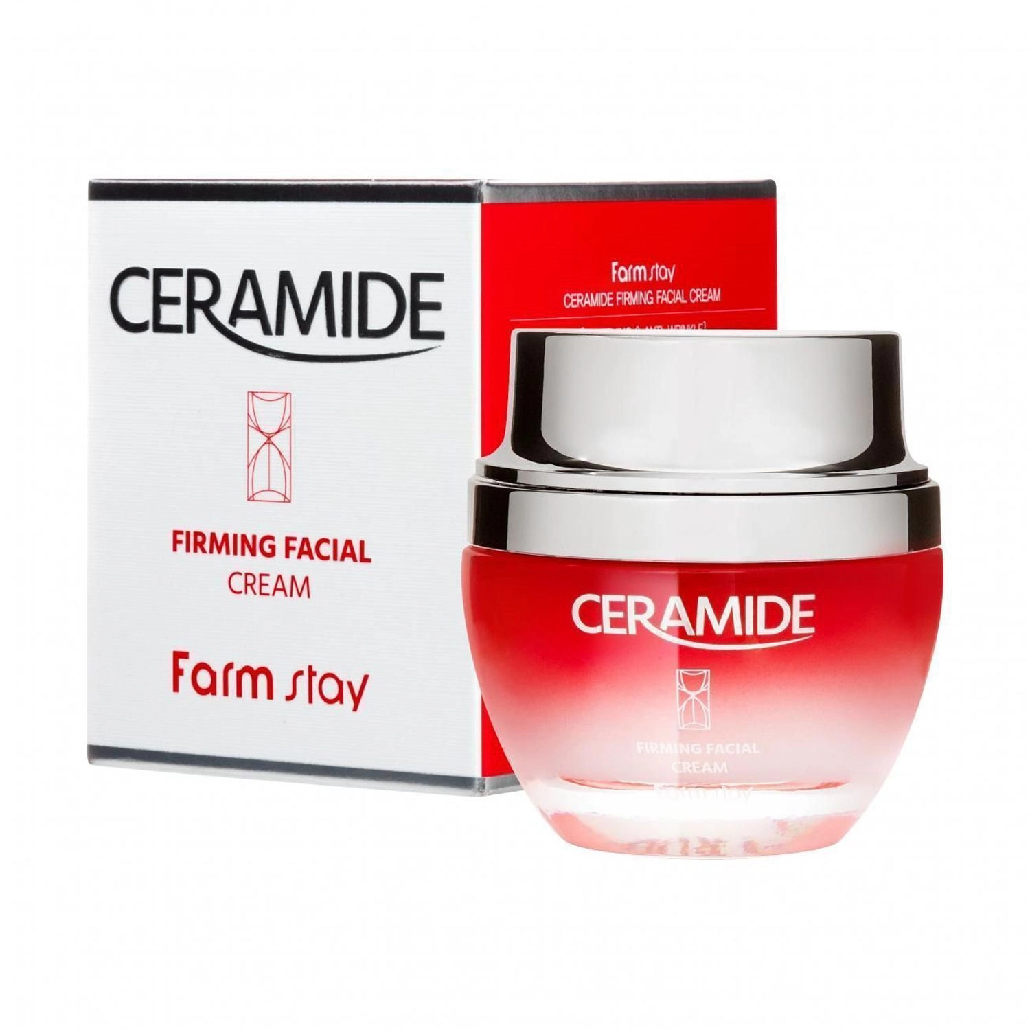 Укрепляющий крем для лица с керамидами - FarmStay Ceramide Firming Facial Cream, 50 мл - фото N6