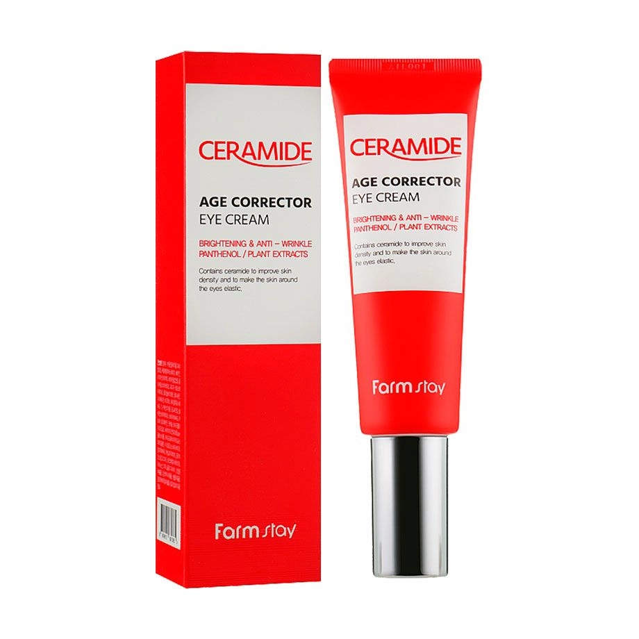FarmStay Крем для шкіри навколо очей Ceramide Age Corrector Eye Cream з церамідами, 50 мл - фото N1