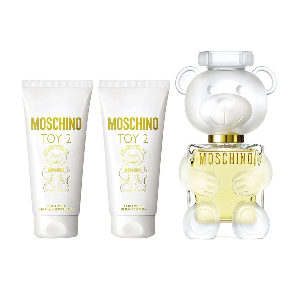 Moschino Парфюмированный набор женский Toy 2 (парфюмированная вода, 50 мл + лосьон для тела, 50 мл + гель для душа, 50 мл) - фото N3