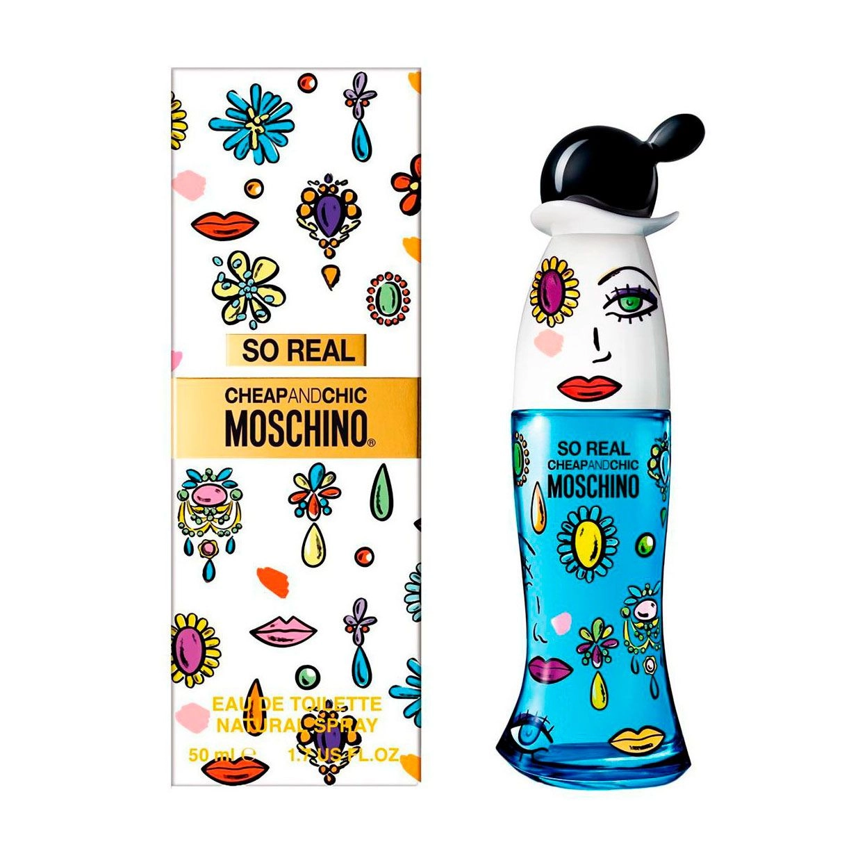 Moschino Cheap & Chic So Real Туалетная вода женская, 50 мл - фото N1