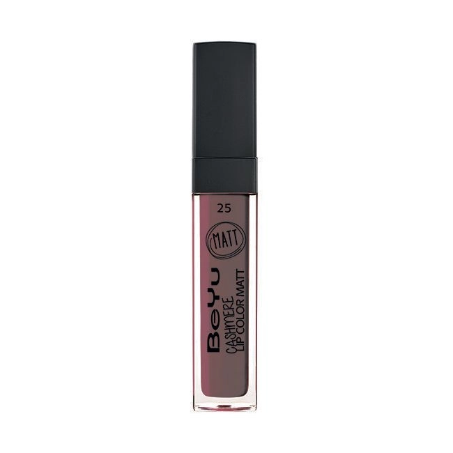 BeYu Блеск для губ матовый Cashmere Lip Color Matt 25, 6,5 мл - фото N1