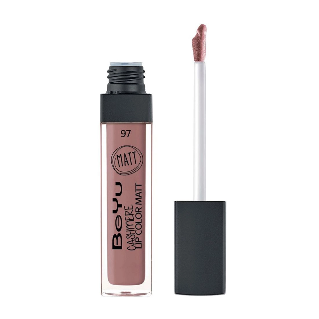 BeYu Блиск для губ матовий Cashmere Lip Color Matt 97, 6,5 мл - фото N1