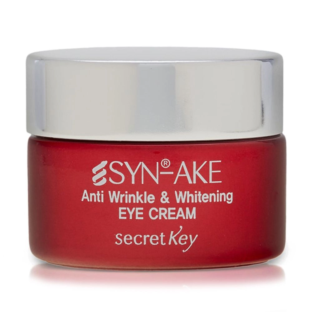 Secret Key Антивозрастной крем для кожи вокруг глаз Syn-Ake Anti Wrinkle Whitening Eye Cream, 15 г - фото N1