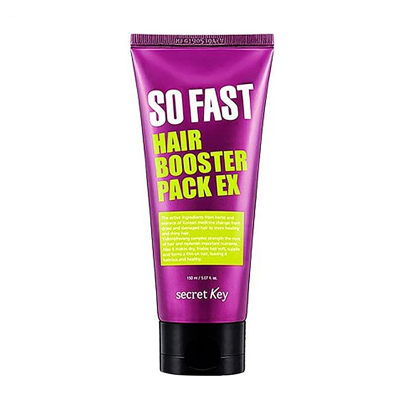 Secret Key Маска для волос Premium So Fast Hair Booster Pack Ex, 150 мл - фото N1