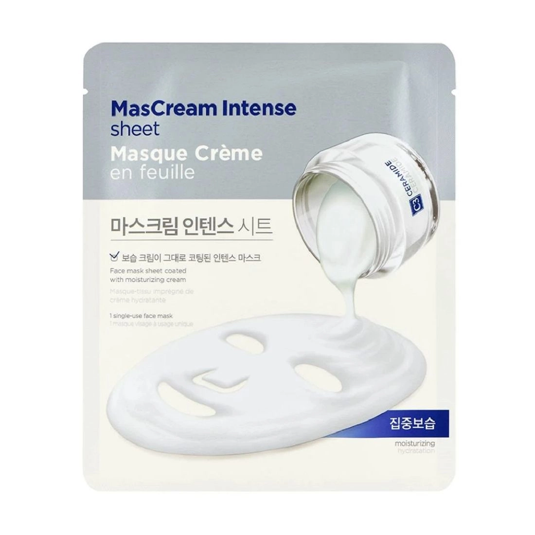 The Face Shop Тканевая маска для лица Mascream Intense Sheet Moisturizing, 40 мл - фото N1