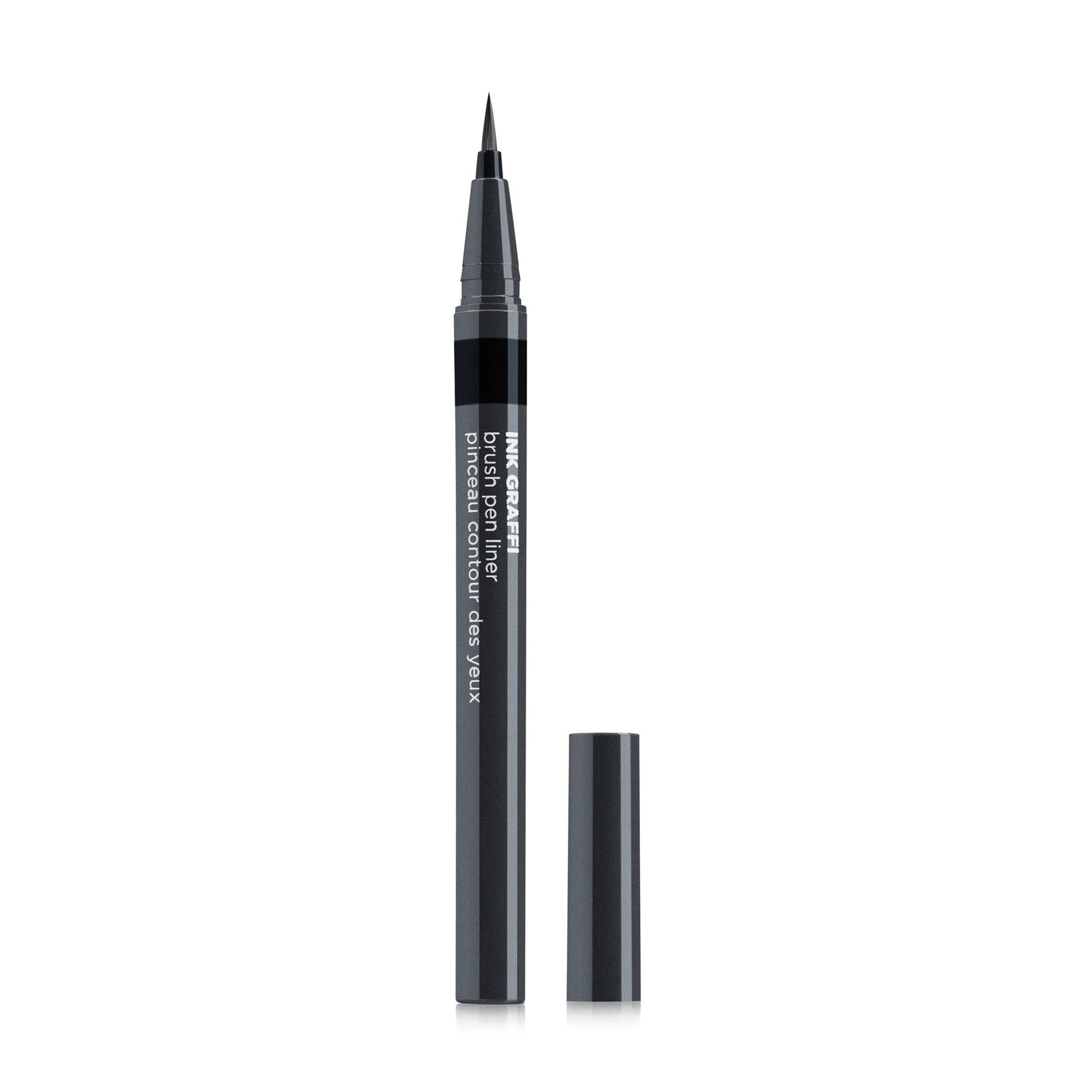 The Face Shop Подводка-карандаш для глаз Ink Graffi Brush Pen Eye Liner 01 Black, 0.6 г - фото N1