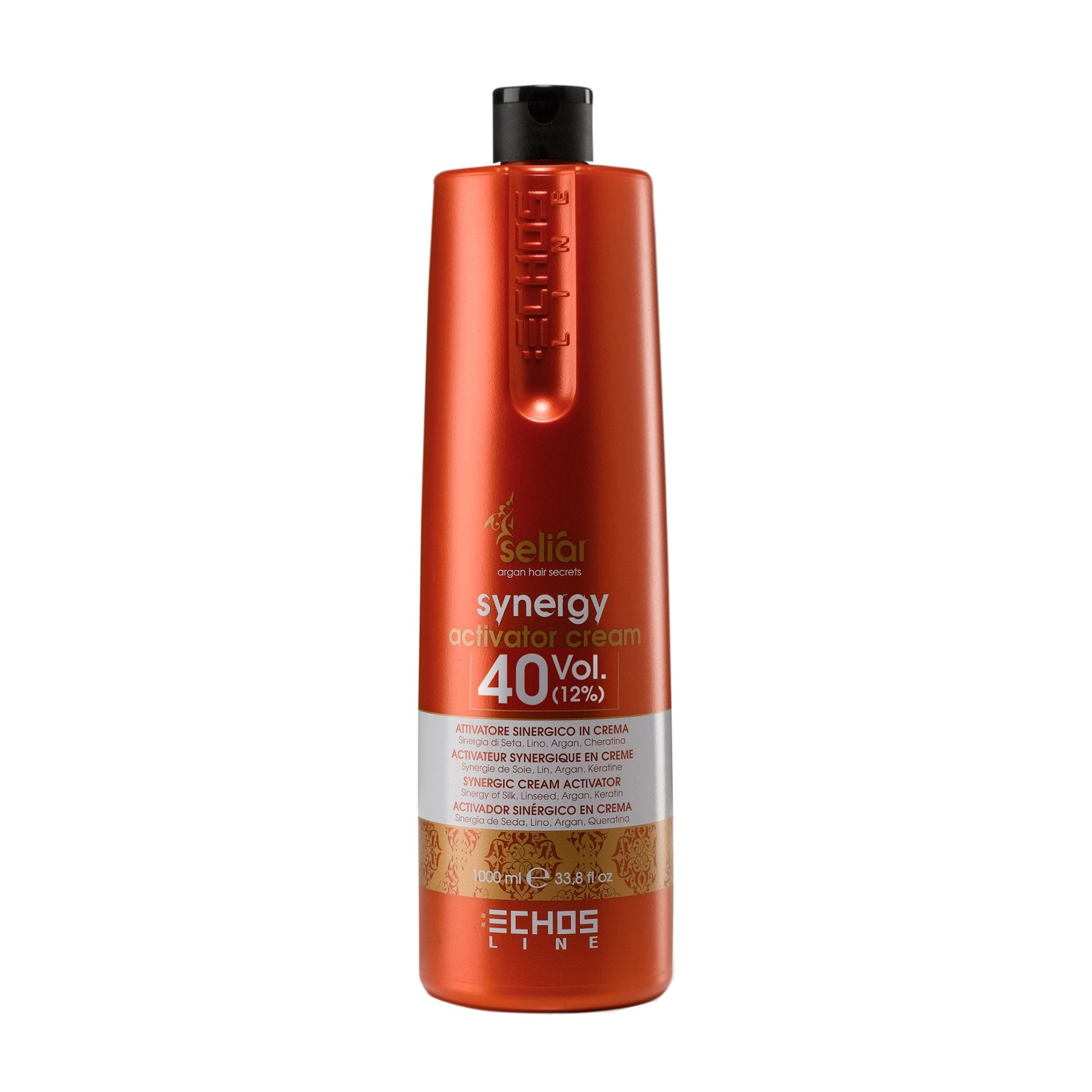 Echosline Крем-активатор для волосся Synergy Color Cream Activator 40 vol (12%), 1000 мл - фото N1