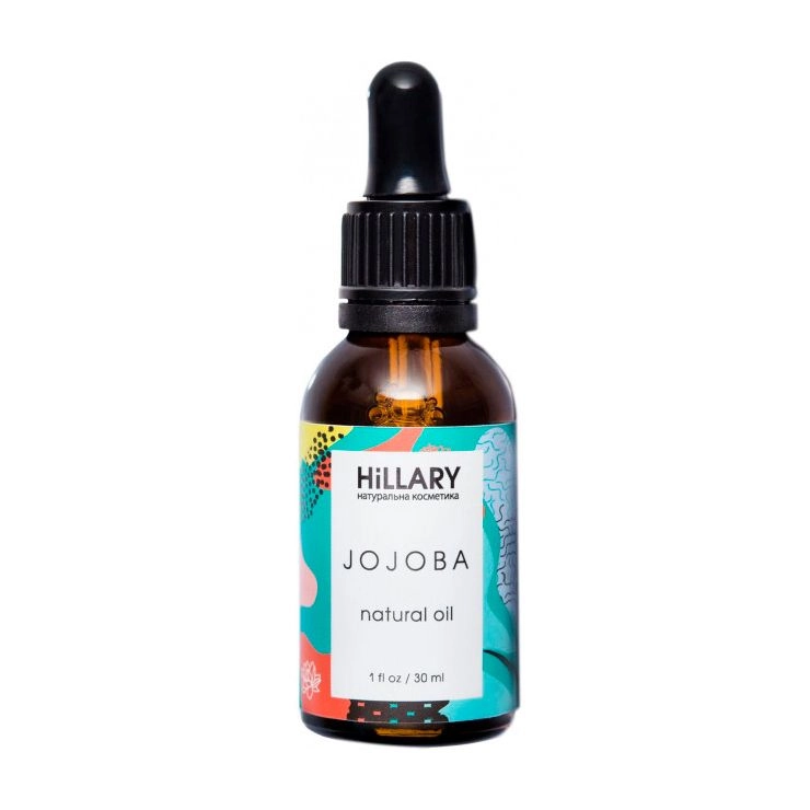 Hillary Натуральна олія для обличчя та волосся Jojoba Natural Oil, 30 мл - фото N1