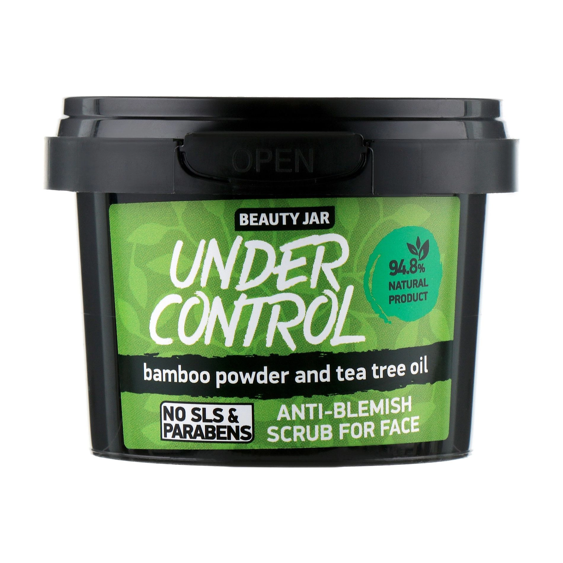 Beauty Jar Скраб для обличчя Under Control, 120 г - фото N1