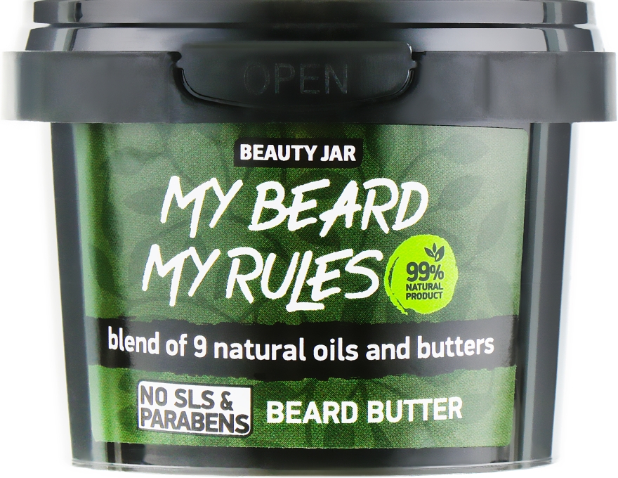 Beauty Jar Масло для бороды My Beard My Rules, 90 г - фото N1
