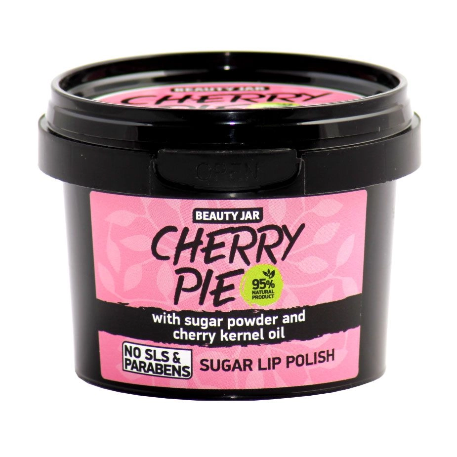 Beauty Jar Пілінг для губ Cherry Pie Вишневий пиріг, 120 г - фото N1