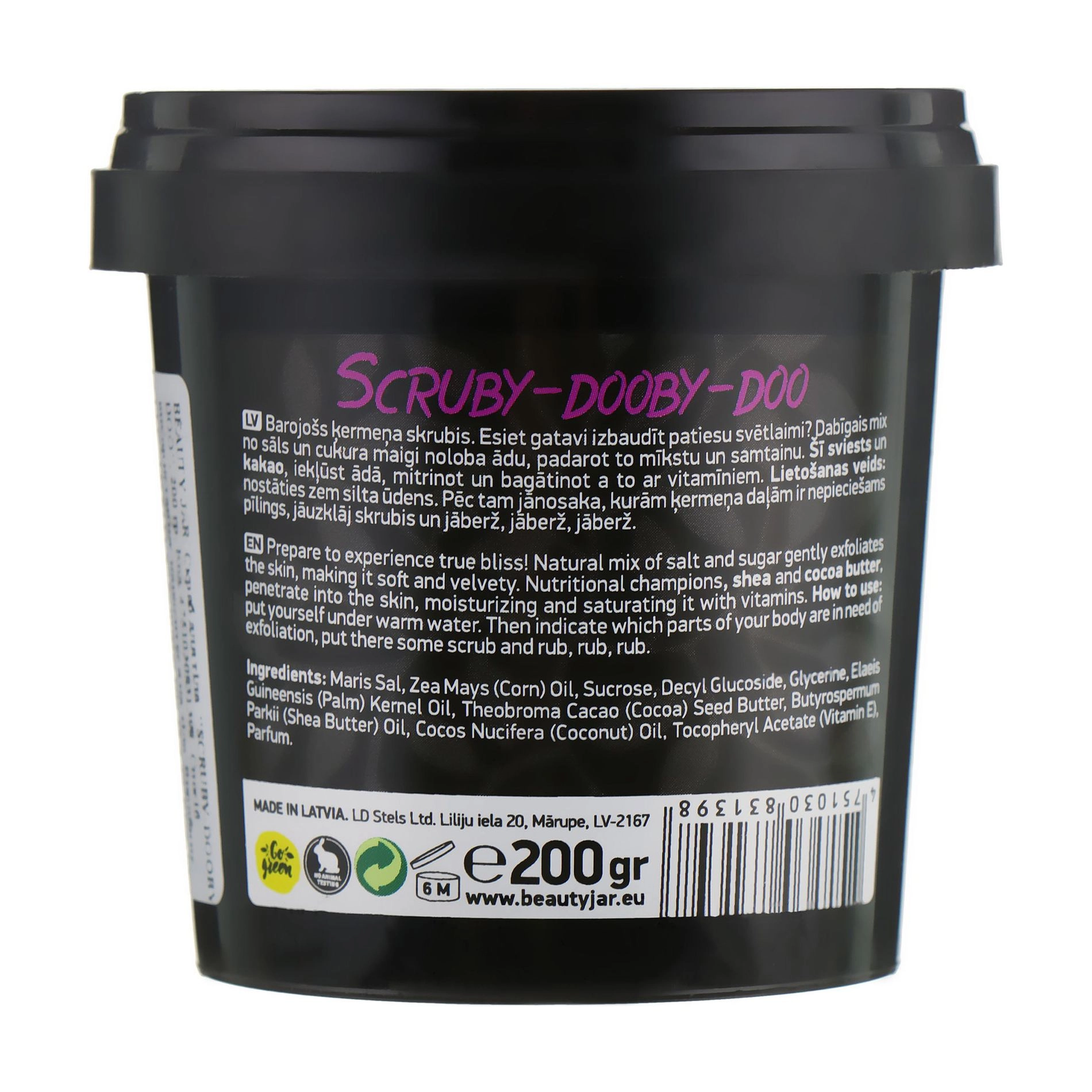 Beauty Jar Скраб для тiла Scruby-dooby-doo, 200 г - фото N2