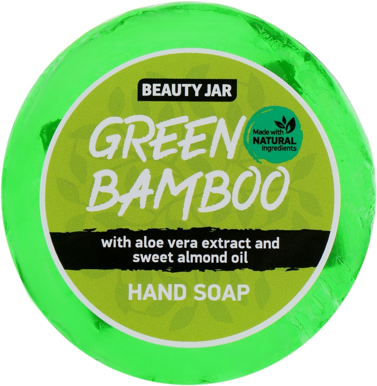 Beauty Jar Туалетне мило для рук Green Bamboo, 80 г - фото N1