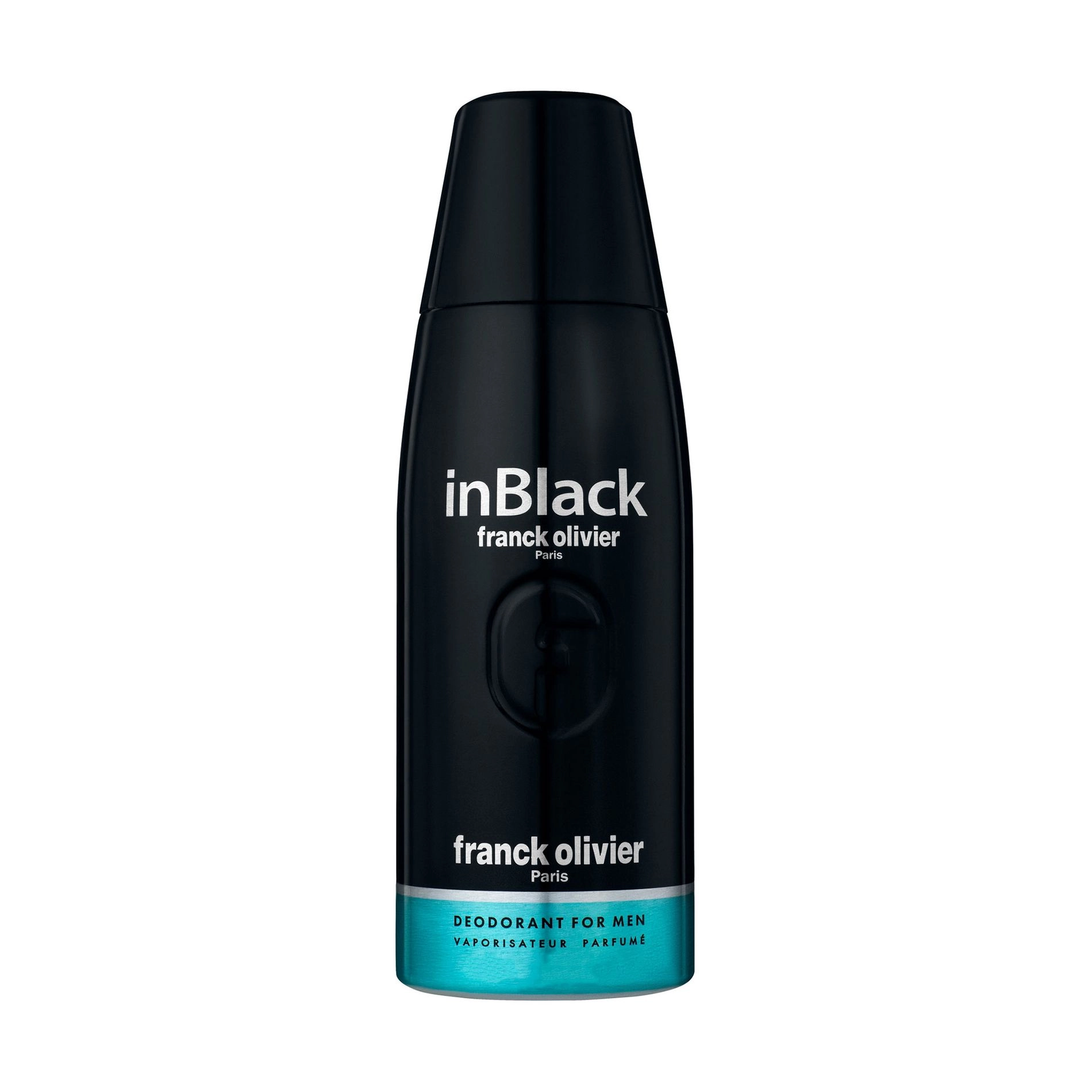 Парфюмированный дезодорант мужской - Franck Olivier In Black, 250 мл - фото N1