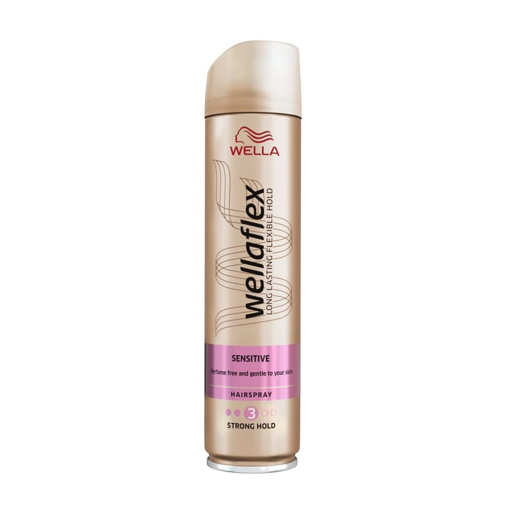 WELLA Лак для волос Wellaflex сильной фиксации Без запаха, 250 мл - фото N1