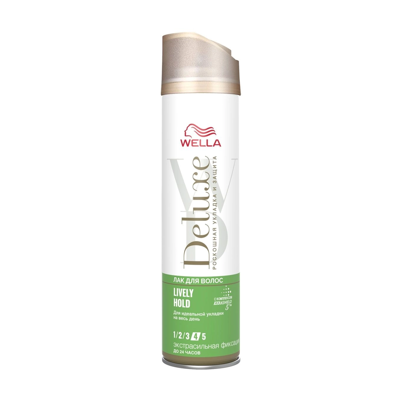 WELLA Лак для волос Deluxe Lively Hold экстрасильная фиксация, 250 мл - фото N1
