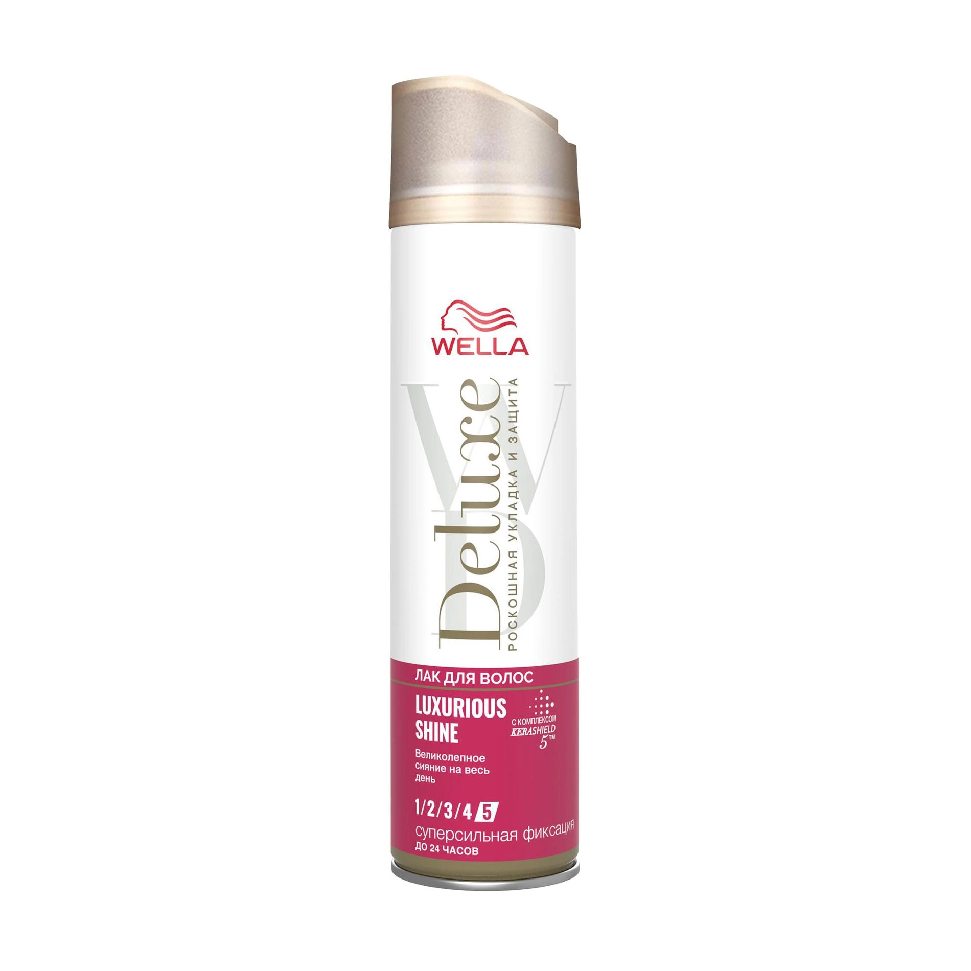 WELLA Лак для волос Deluxe Luxurious Shine суперсильная фиксация, 250 мл - фото N1