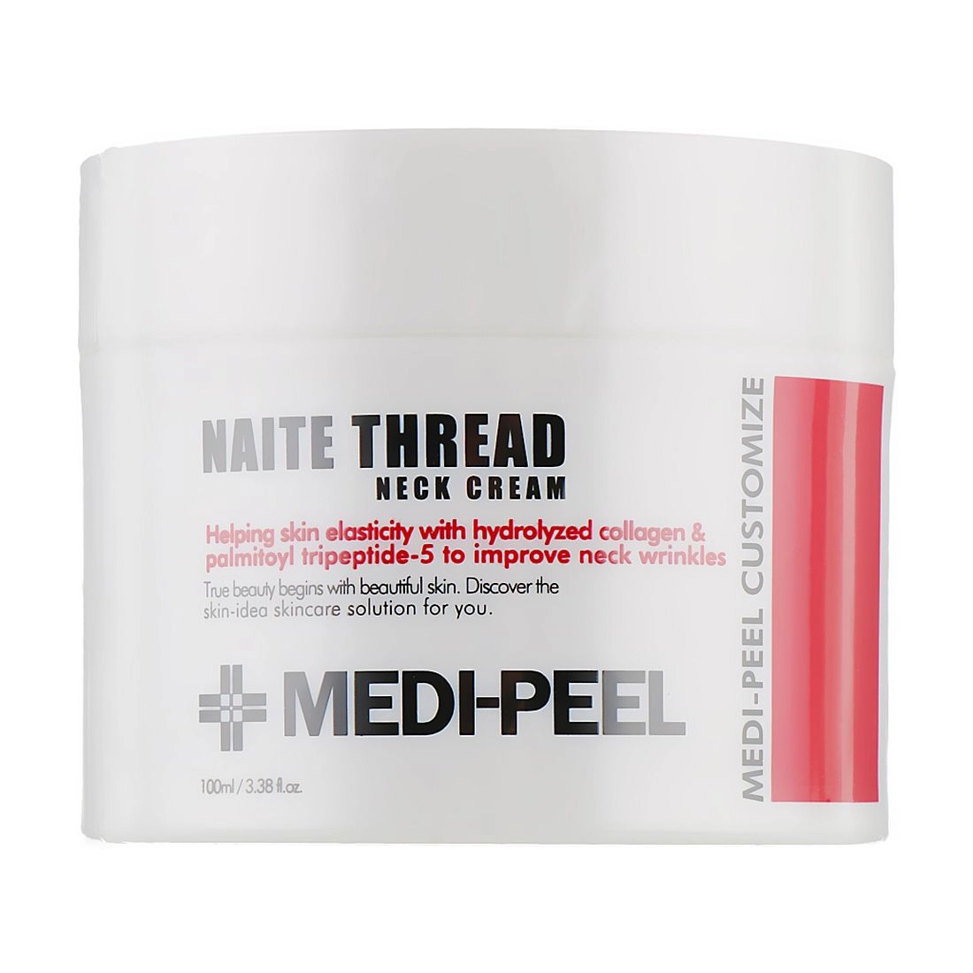 Пептидний крем для шиї та декольте - Medi peel Naite Thread Neck Cream, 100 мл - фото N1